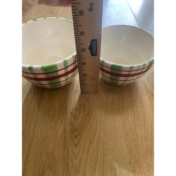 Colorful Plaid Housewares‎ International Bowl Set Serveware Multi Color - Picture 13 of 14